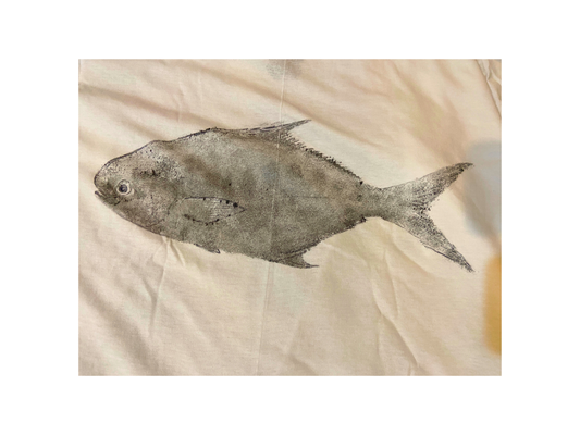 Gyotaku Pompano T shirt / Print 2 of 4