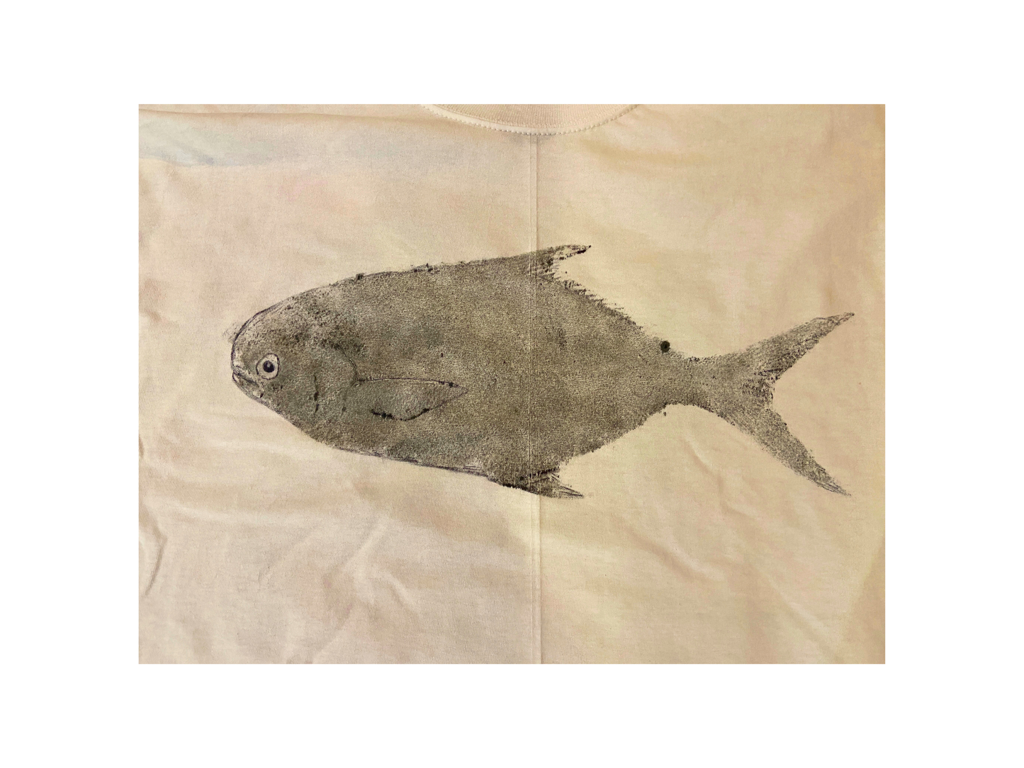 Gyotaku Pompano T shirt / Print 3 of 4