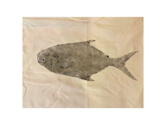 Gyotaku Pompano T shirt / Print 3 of 4