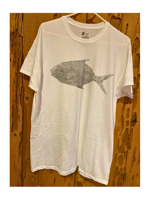 Gyotaku Pompano T shirt / Print 3 of 4